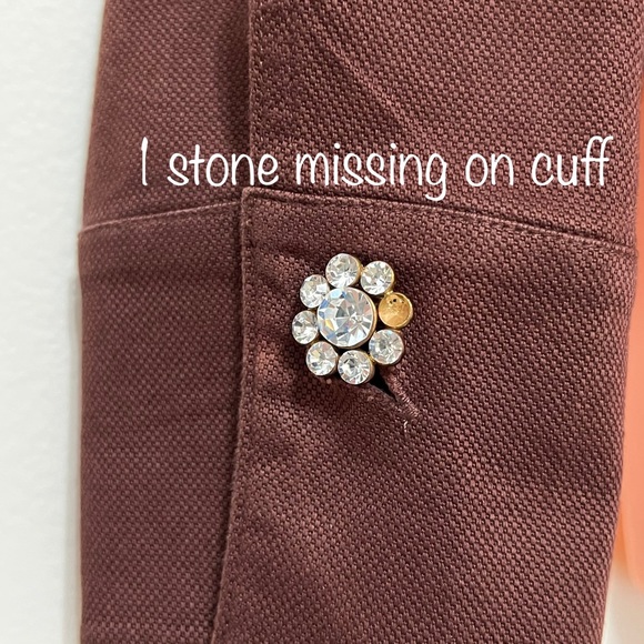 F. L. Malik Choc Brown Denim Jacket - Picture 5 of 11